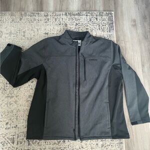 Magellan Outdoors Charcoal and Black Performance Jacket 3XL